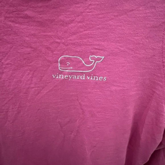 Vineyard Vines Pink Whale Logo Hoodie Women’s Small Long Sleeve 100% Cotton - Picture 4 of 6